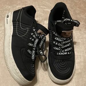 Nike Air Force 1 '07 LV8 Moving Company Black Anthracite Size 4Y